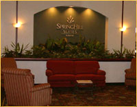 Spring Hill Suites lobby...perfect for socializing!