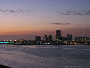 Long Beach skyline